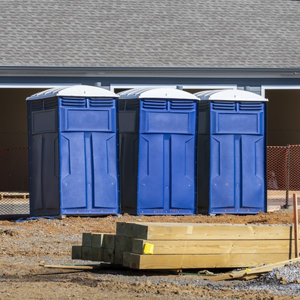 can i customize the exterior of the porta potties with my event logo or branding in Rye